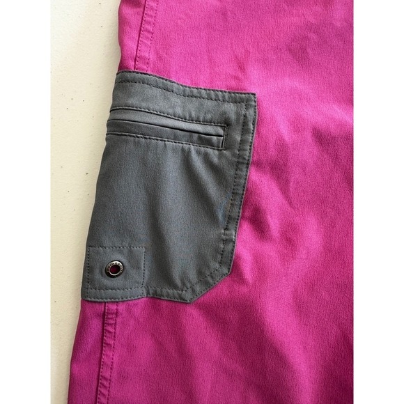 Patagonia Board Shorts Womens 10 Amaranth Girona Low Rise 10 Inseam Long Hike - Picture 2 of 8